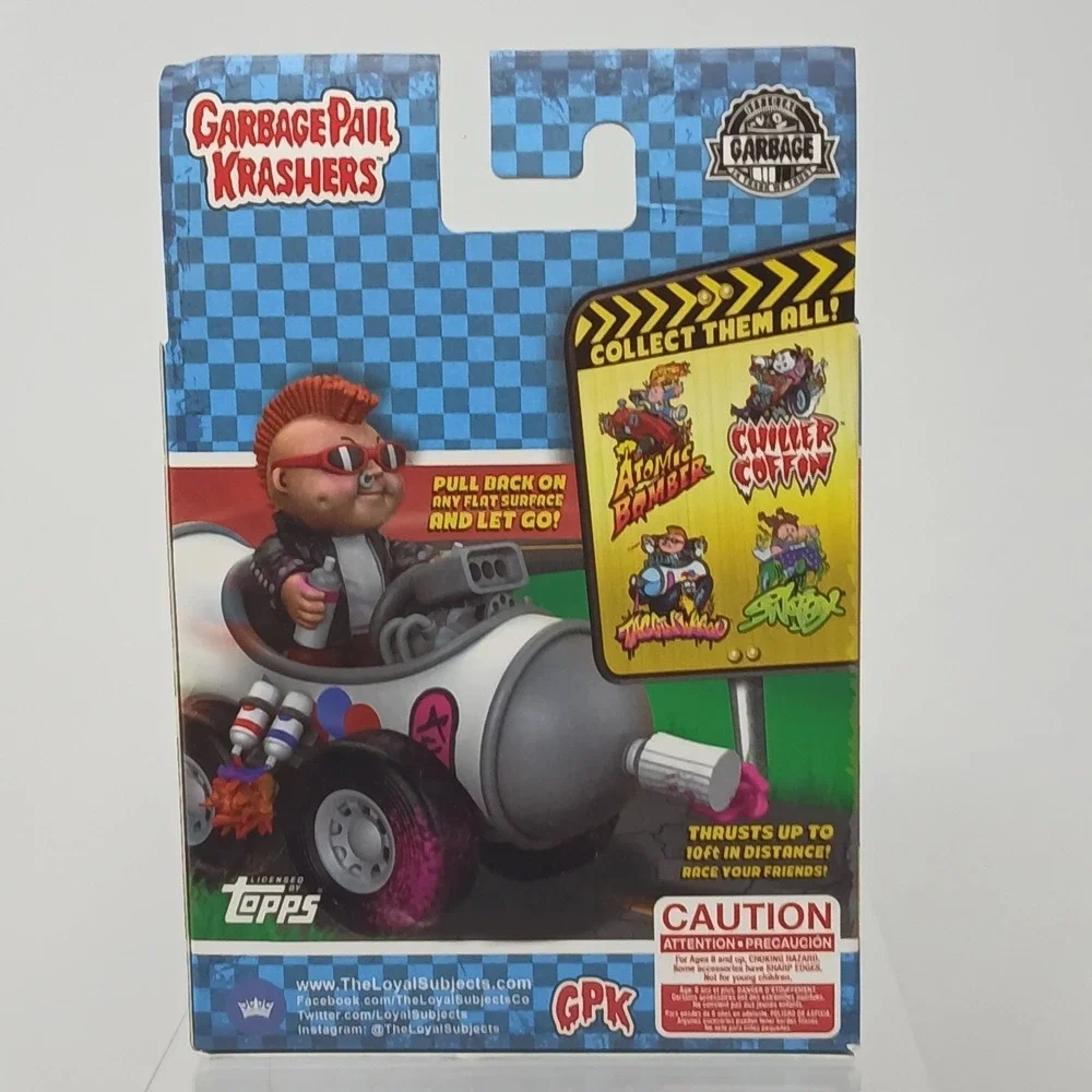 Garbage Pail‎ Krashers New Wave Dave Taggin' Wagon Topps GPK Garbage Pail Kids